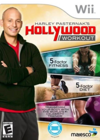 Harley Pasternak Hollywood Workout Wii  box art